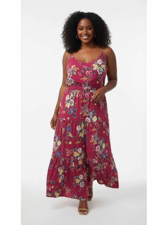 Torrid Pink Floral Dress Size 28