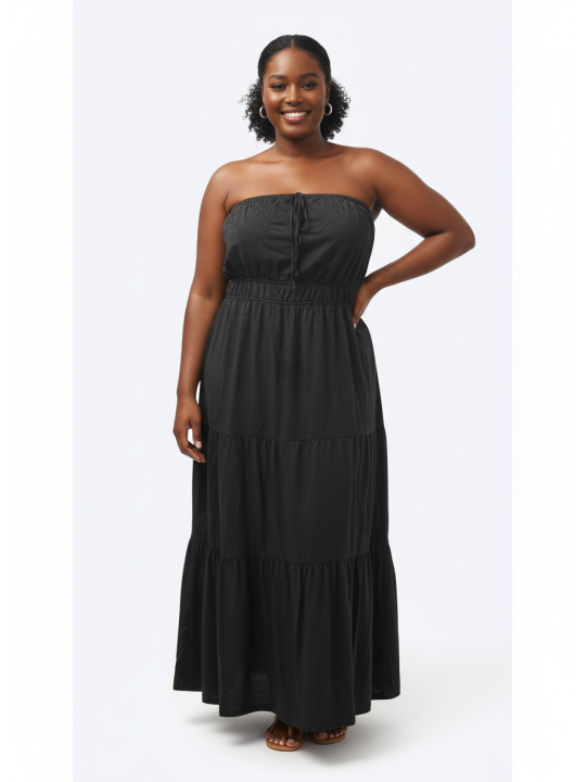 Forever 21 Black Tube Dress Size 4X