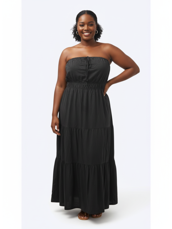 Forever 21 Black Tube Dress Size 4X