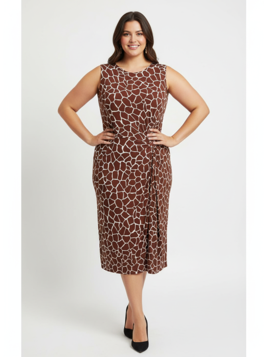 I.N.C. Giraffe Print Dress Size 3X