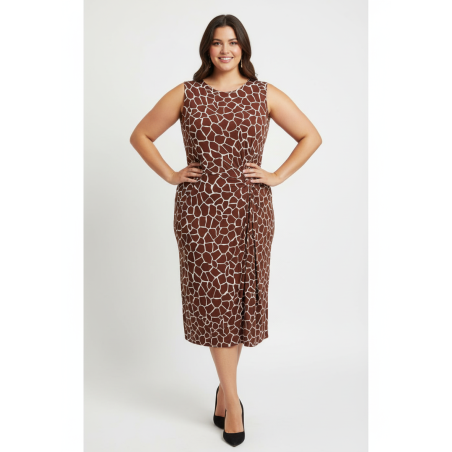 I.N.C. Giraffe Print Dress Size 3X