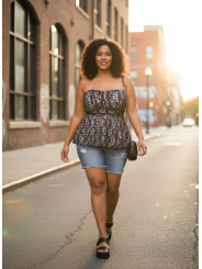 Torrid Black Lace Corset Size 18
