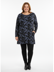 Purple Print LIVI Active Workout Tunic Size 26/28