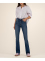 Kit from the Kloth  Natalie Bootcut Dark Wash Jeans