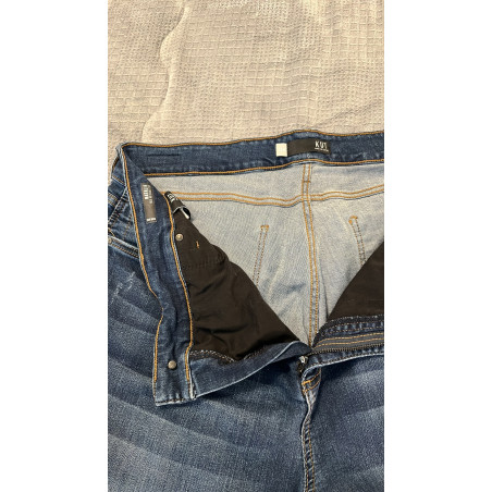 Kit from the Kloth  Natalie Bootcut Dark Wash Jeans