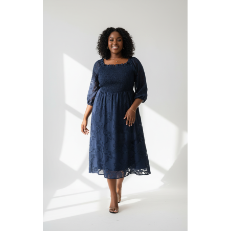 BLOOMCHIC Navy Lace Dress Size 18/20