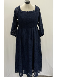 BLOOMCHIC Navy Lace Dress Size 18/20