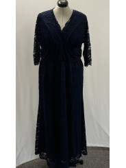KIYONNA Navy Lace Dress Size 3X