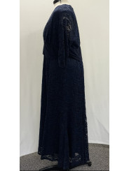 KIYONNA Navy Lace Dress Size 3X
