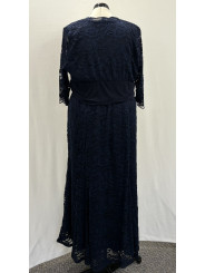 KIYONNA Navy Lace Dress Size 3X