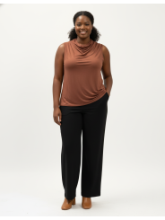 Nordstrom Rack Brown Mock Tank Top Size 2X