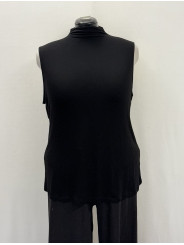 Nordstrom Rack Black Mock Neck Tank Size 2X