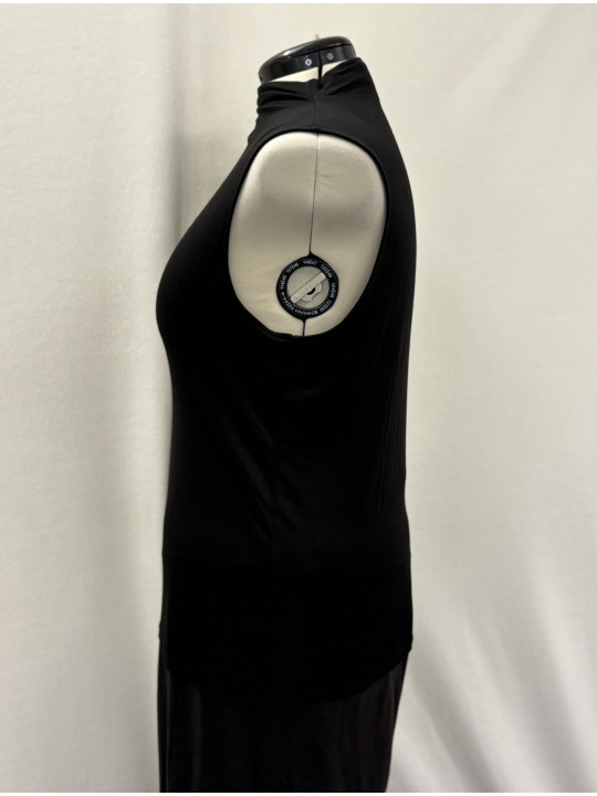 Nordstrom Rack Black Mock Neck Tank Size 2X