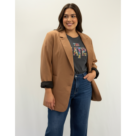 ELOQUII Tan Blazer Size 26