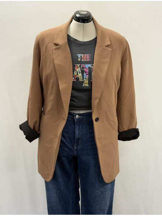 ELOQUII Tan Blazer Size 26