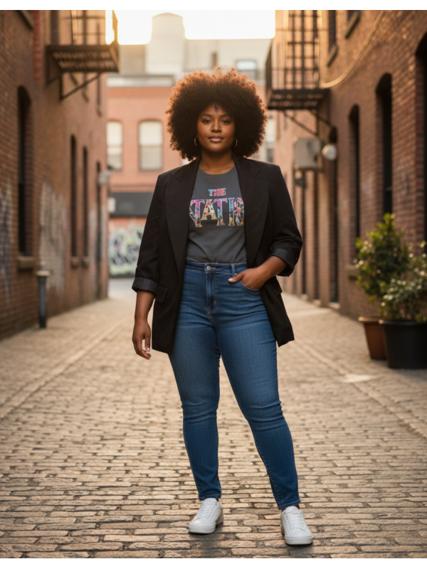 ELOQUII Black Blazer Size 18