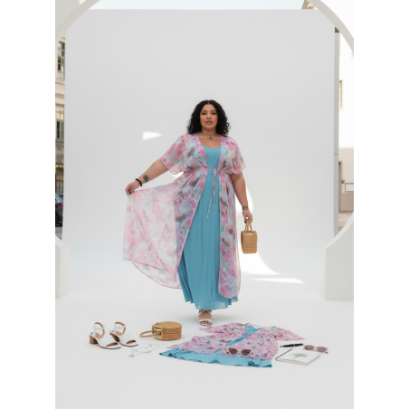 Torrid Watercolor Duster Size 5X