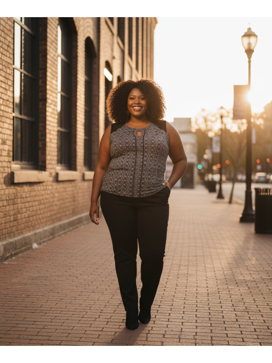 Sejour Grey Nordstrom Sleeveless Top Size 3x