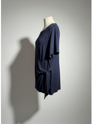BLOOMCHIC Navy Top w/Tie Size 18/20