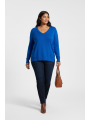 Lane Bryant Royal Blue V-Neck Sweater Size 22/24