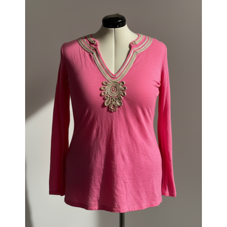 Lilly Pulitzer Pink Top Size L
