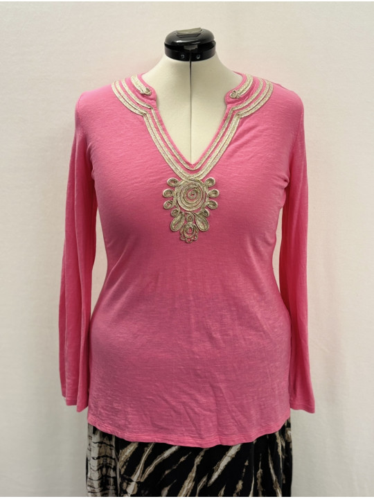 Lilly Pulitzer Pink Top Size L