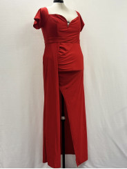 SHEIN Curve Red Dress Size 3X