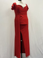 SHEIN Curve Red Dress Size 3X
