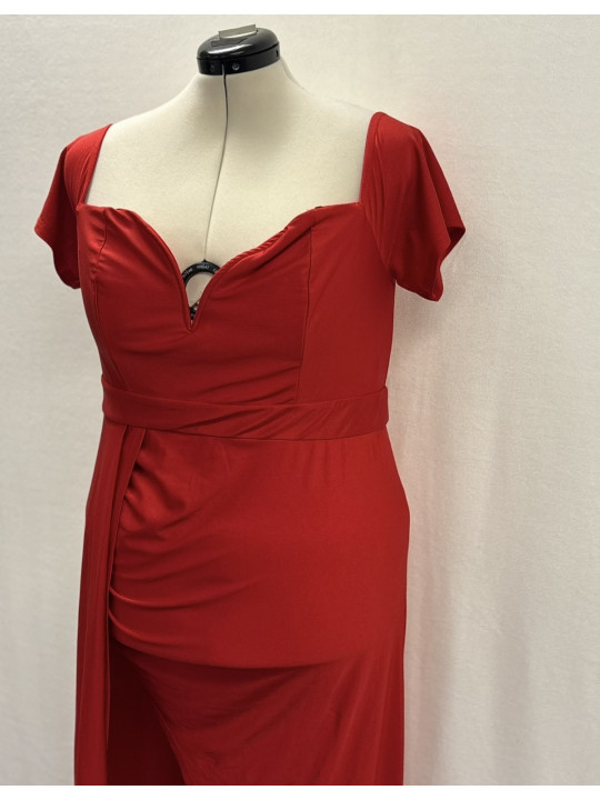 SHEIN Curve Red Dress Size 3X