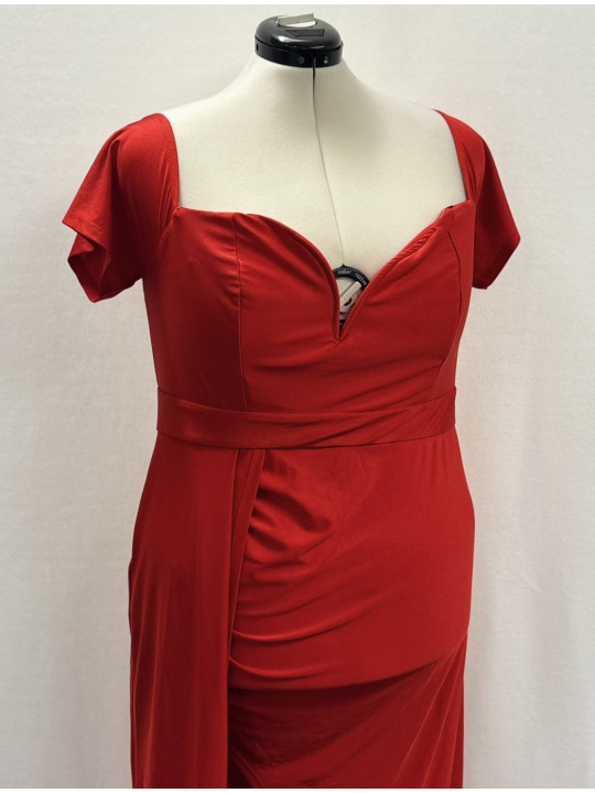 SHEIN Curve Red Dress Size 3X