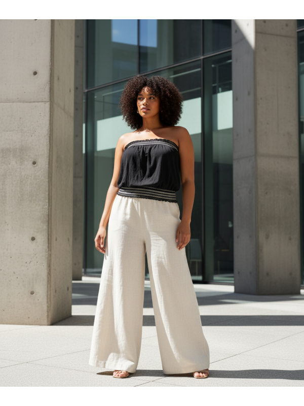 Twist Tess Black Tube Top Size 3 (22/24)