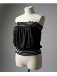 Twist Tess Black Tube Top Size 3 (22/24)