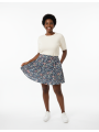 Old Navy Navy Blue Floral Skirt Size LG