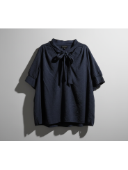 Lane Bryant Dark Blue Blouse Size 28