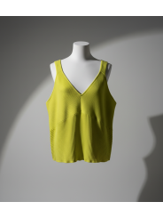 INC Neon Knit Tank Top Size 4X