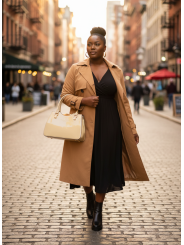 Candace Christian Patent Finish Beige Purse