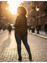 The LIMITED Patterned Blouse Size XL
