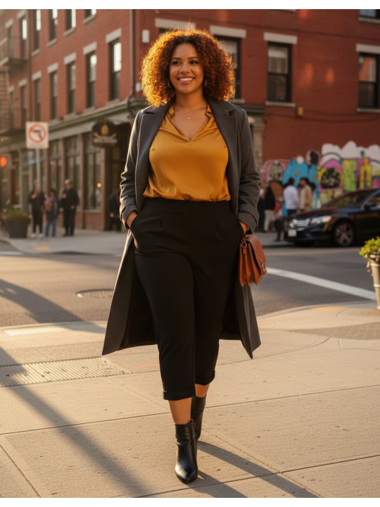 Simply Vera - Vera Wang Black Soft Cotton Pant Size M