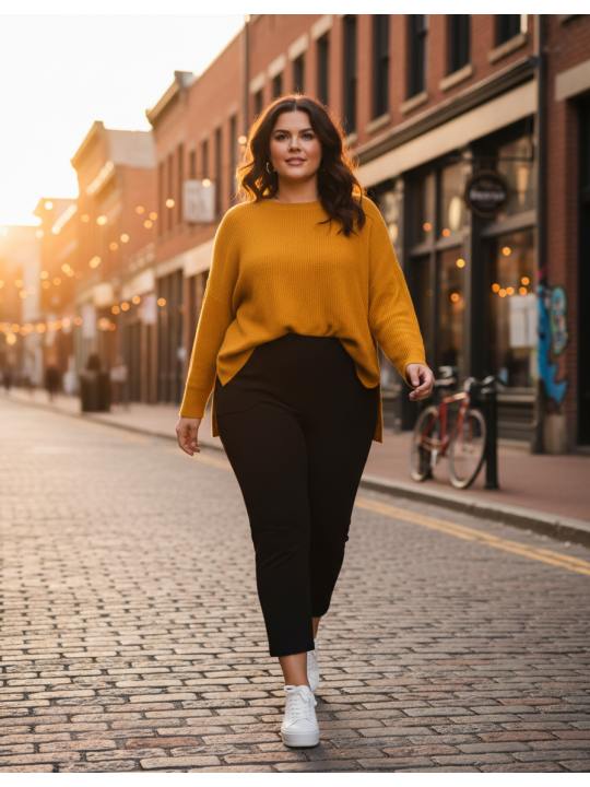 32 Degrees Black Elastic Waist Pant Size XL