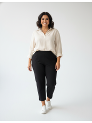 32 Degrees Black Elastic Waist Pant Size XL