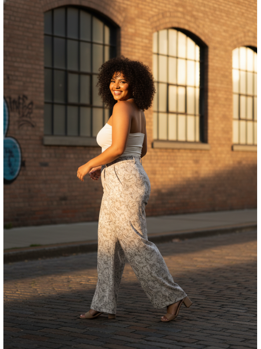 Venezia White Cotton Tube Top Size 14/16