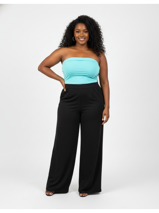 Torrid Light Teal Tube Top Size 1 (14/16)