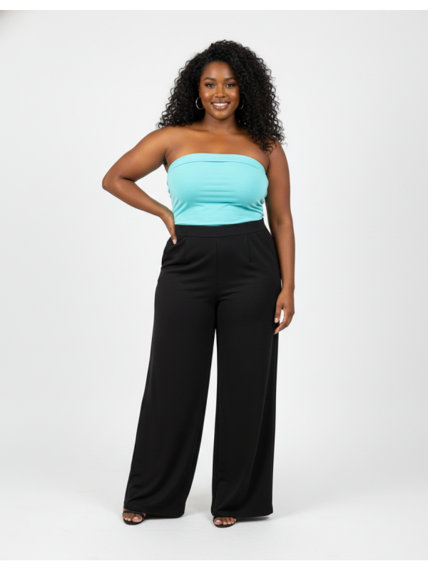 Torrid Light Teal Tube Top Size 1 (14/16)