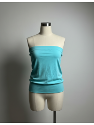 Torrid Light Teal Tube Top Size 1 (14/16)