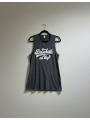 Lucky Friends Gray “Baseball All Day” Tank Top Size XL