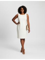 Calvin Klein White Dress Size 16