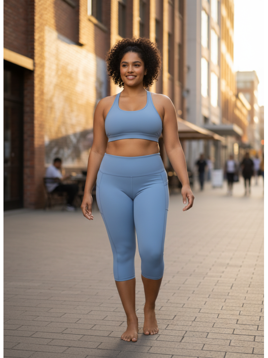 Danskin Periwinkle Yoga Pant Size XXL