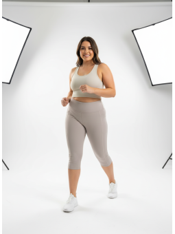 Danskin Light Gray Yoga Pant Size XXL NWT