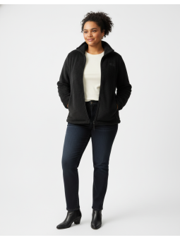 The North Face Black Fleece Zip Up Size XXL