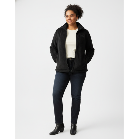 The North Face Black Fleece Zip Up Size XXL